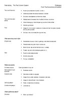 Minták 'Note Taking - the Two Column System', 4.                