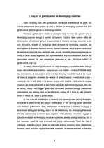 Kutatási anyagok 'Globalizations Impact on Economy of Developing Countries and Latvia', 4.                