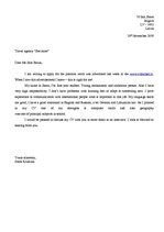 Minták 'Application Letter', 2.                