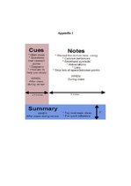 Összefoglalók, jegyzetek 'Cornell Note-taking Method, Report', 8.                