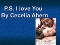 Prezentációk 'Cecelia Ahern "P.S. I Love You"', 1.                