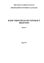 Kutatási anyagok 'Basic Principles of Contract Drafting', 1.                