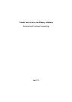 Kutatási anyagok 'Trends and Forecasts of Fishery Industry', 1.                