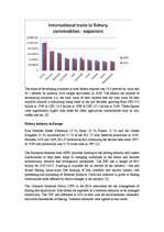 Kutatási anyagok 'Trends and Forecasts of Fishery Industry', 6.                