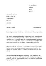 Minták 'Formal Letter', 1.                