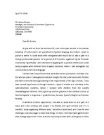 Minták 'Cover Letter', 1.                