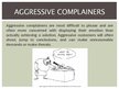 Prezentációk 'Types of Complaining Customers', 4.                