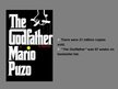 Prezentációk 'Mario Puzo "The Godfather"', 9.                