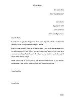 Minták 'Cover Letter', 1.                