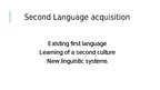 Prezentációk 'Language Acquisition', 10.                