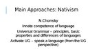 Prezentációk 'Language Acquisition', 11.                