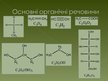 Prezentációk 'Вступ до органічної хімії', 3.                