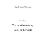 Összefoglalók, jegyzetek 'The Most Interesting Laws in the World', 1.                