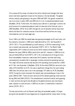 Esszék 'Changes in Airline Industry during 2006 - 2011', 2.                