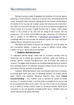 Kutatási anyagok 'Cultural Impact on Behavior of Ccmpanies. Recommendations for Company Expansion ', 6.                